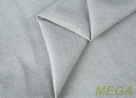 Ткани портьерные Однотон Лен FAN LINEN-silver/280 L