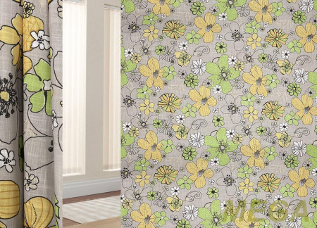 Ткани портьерные Печать HX 70477-1/145 LPech