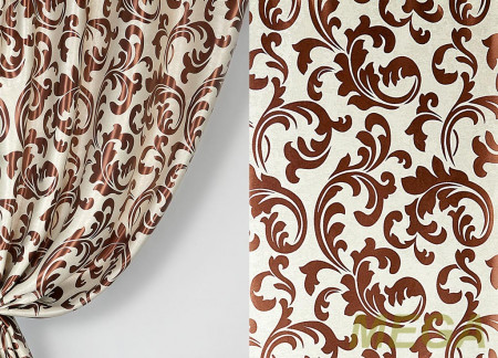 Ткани портьерные Жаккард Блэкаут HNY BK410-07/280 Bl