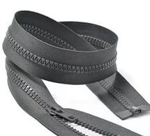 Молния трактор Т5 1 замок  усиленное звено "мелкий зуб" 40см(50шт)