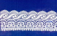 Кружево № 6000158 шир 60мм(уп.9м)