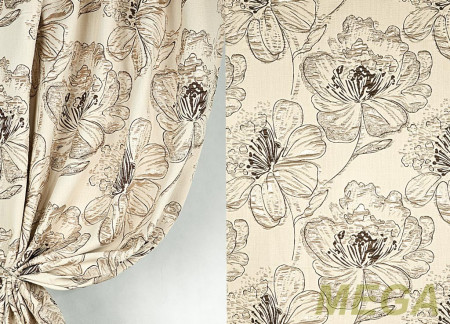 Ткани портьерные Многоцвет Жаккард CM 7601-V3/280 PJac