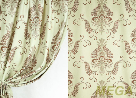 Ткани портьерные Многоцвет Жаккард RB FJR6941-V519/290 PJac