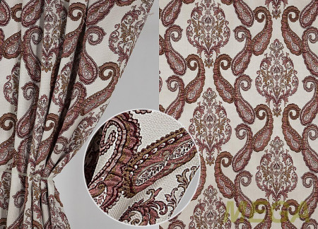 Ткани портьерные Многоцвет Жаккард WT 52038-col.S05/280 PJac