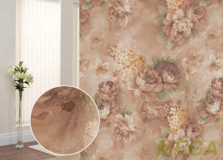 Ткани портьерные Печать Жаккард ERT DP9656-1/280 P Pech