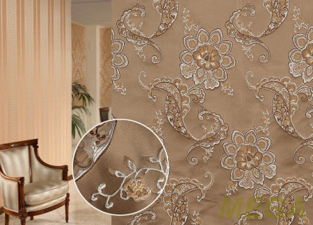 Ткани портьерные Многоцвет Жаккард HM HM13082-12/280 PJak