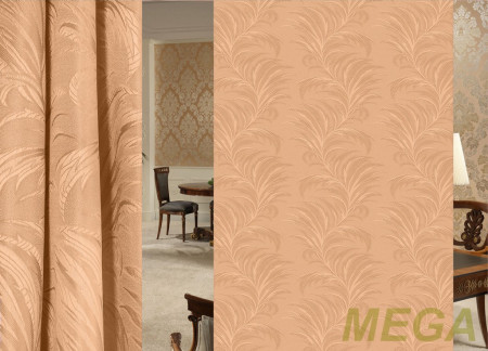 Ткани портьерные Однотон Жаккард ZG 249-26/155