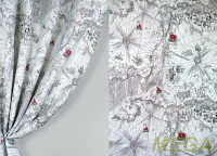 Ткани портьерные Многоцвет Жаккард DE 2121-V1/290 PJac