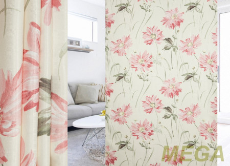 Ткани портьерные Печать Сатен ERT MS7011-3/280 P Pech