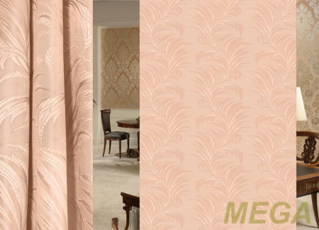 Ткани портьерные Однотон Жаккард ZG 249-29/155