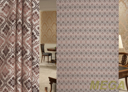 Ткани портьерные Многоцвет Жаккард GL 6006B-8/280 PJac