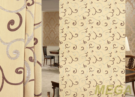 Ткани портьерные Многоцвет Жаккард GL 1657-6/280 PJac