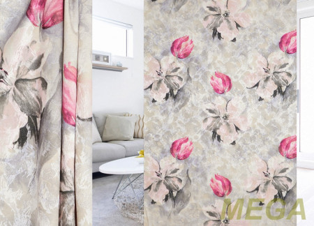 Ткани портьерные Печать Жаккард GL PP1081-5/150 P Pech