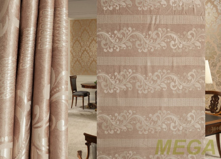 Ткани портьерные Жаккард Блэкаут JL BKJ-1448-12/280 Bl