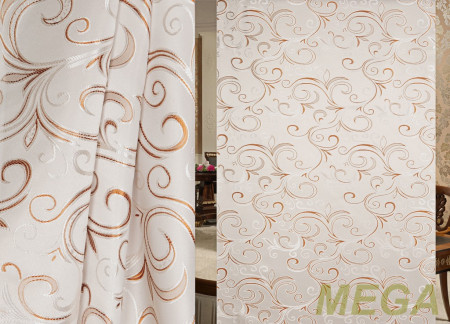 Ткани портьерные Рельеф Жаккард ZG 1006-100/150