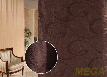 Ткани портьерные Жаккард Блэкаут JL BKJ-1062-22/280 Bl