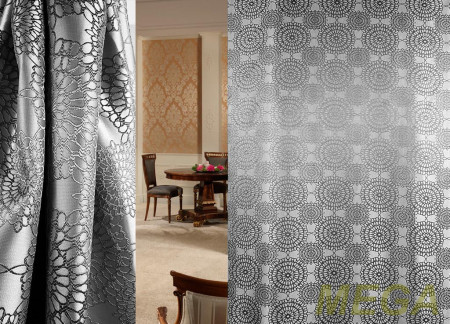 Ткани портьерные Однотон Жаккард ERT IZ14-V7/280 P Jak