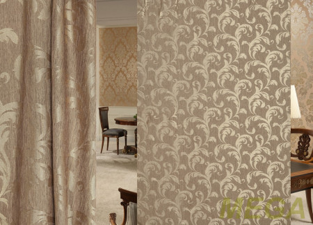 Ткани портьерные Однотон Жаккард HT FY1150-24/280 P Jak