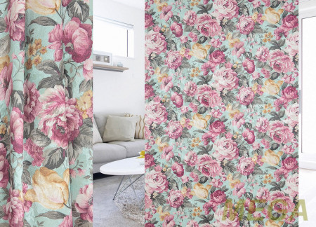 Ткани портьерные Печать Жаккард GL PP1105-4/150 P Pech