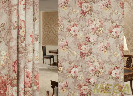 Ткани портьерные Печать Жаккард TC TPDX373-2/280 P Pech