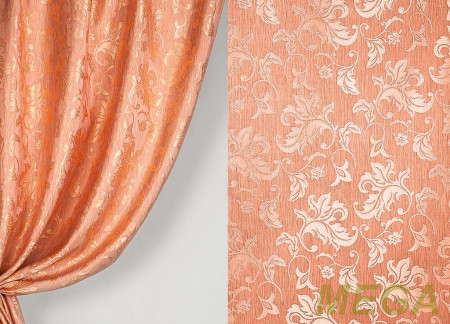 Ткани портьерные Однотон Жаккард LL ROSY 01 V01-O0025/290 P