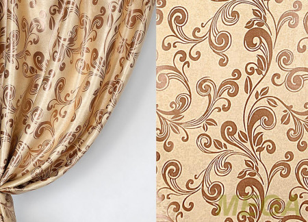 Ткани портьерные Жаккард Блэкаут HNY BK6046-03/280 Bl