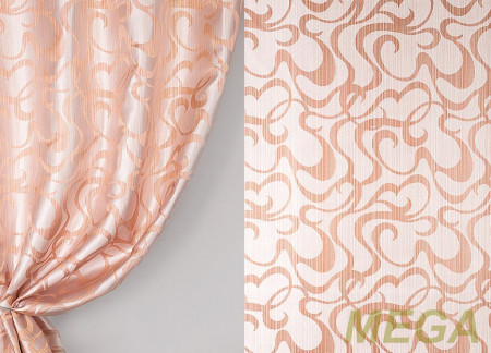 Ткани портьерные Однотон Жаккард LL AREL 62-A17/280 P