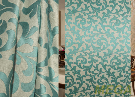 Ткани портьерные Жаккард Блэкаут JL BKJ1015-10/150 Bl