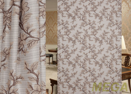 Ткани портьерные Жаккард Ткани Портьерные TC 2DX769-6/280 PJac