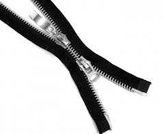 Молния металл Т-8 2 замка 70см (100шт) никель 