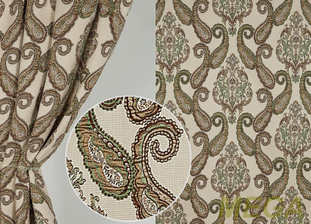 Ткани портьерные Многоцвет Жаккард WT 52038-col.S01/280 PJac