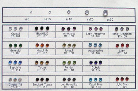 Стразы холодной фиксации в Воронеже