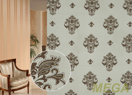 Ткани портьерные Многоцвет Жаккард TC 3DX357-19/280 PJac