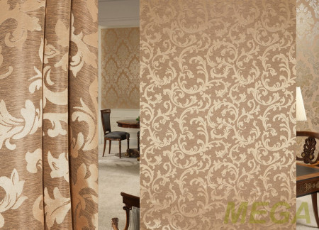 Ткани портьерные Однотон Жаккард HT AND334-11/150 P Jak