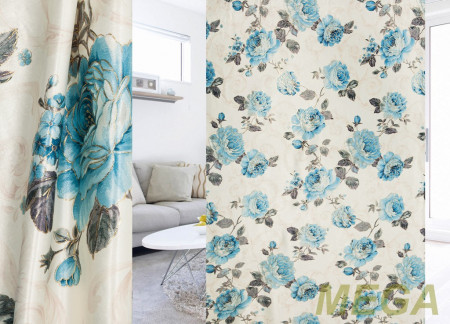 Ткани портьерные Печать Жаккард HH TJ149-12-5/280 P Pech