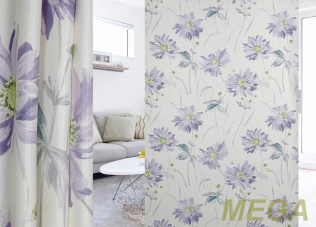 Ткани портьерные Печать Сатен ERT MS7011-4/280 P Pech