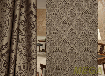 Ткани портьерные Многоцвет Жаккард HXN 4741-06/280 PJac