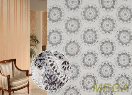 Ткани портьерные Рельеф Жаккард HXN HXC312-0004/280 P Jak