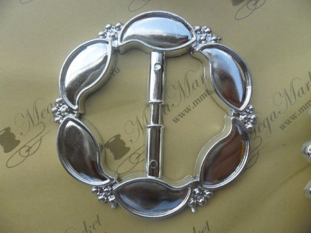 Пряжка металлизированная "ММ" в Воронеже