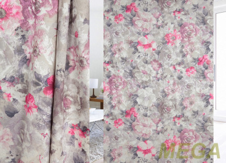 Ткани портьерные Печать Жаккард GL PP1121-3/150 P Pech