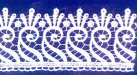 Кружево № 7005503 шир 70мм(уп.9м)