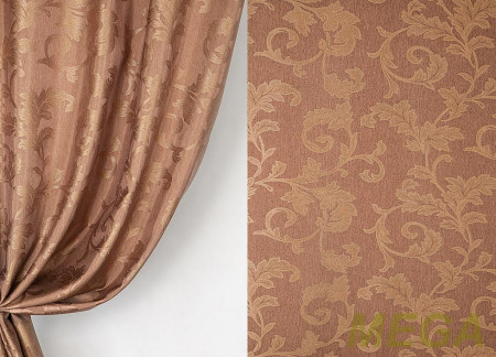 Ткани портьерные Однотон Жаккард LL ROSY 04 V01-H0856/290 P