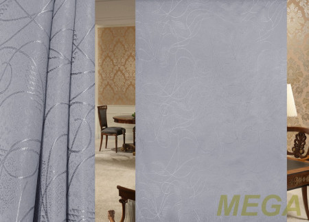 Ткани портьерные Однотон Жаккард HT5065-DARK GREY/150 P Jak