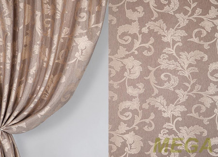 Ткани портьерные Однотон Жаккард LL ROSY 04 V01-H0110/290 P