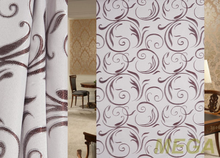 Ткани портьерные Рельеф Жаккард HT6307-151/150 P Jak