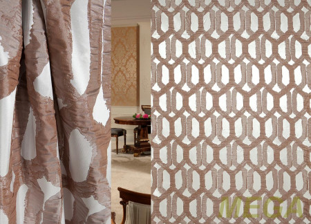 Ткани портьерные Многоцвет Жаккард GL 14053-4/280 PJac