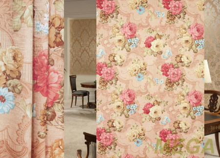 Ткани портьерные Печать Жаккард TC TPDX373-4/280 P Pech