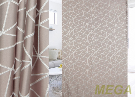 Ткани портьерные Многоцвет Жаккард HM 18015-12/280 PJac