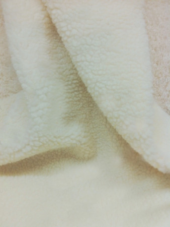 Мех искусственный подкладочный  для одежды или обуви "под овчину" (Китай)  в Воронеже