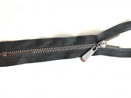 Молния трактор декоративный Т5 1 замок металлизированный зуб у/з 70см в Воронеже